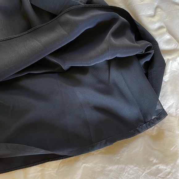 Navy blue sailor-style dress. - Picture 5 of 5